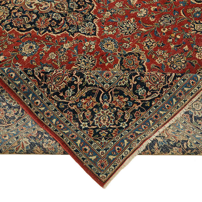 Vintage Hand-Knotted Oriental Rug - 8' 4" x 12' 2" (100" x 146") - K0078430