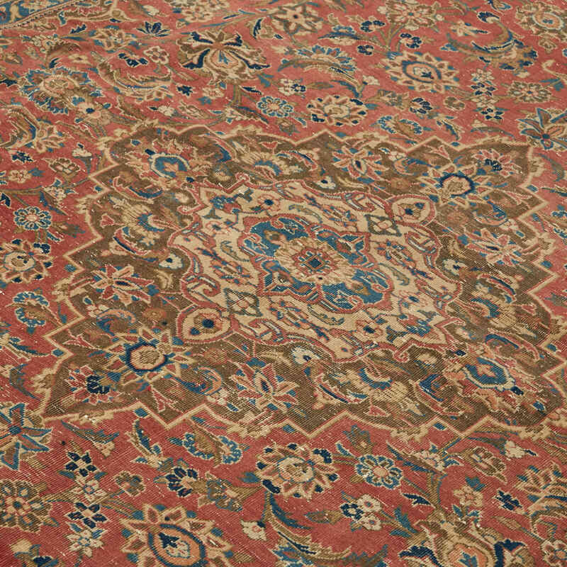 El Dokuma Vintage Halı - 241 cm x 322 cm - K0078431