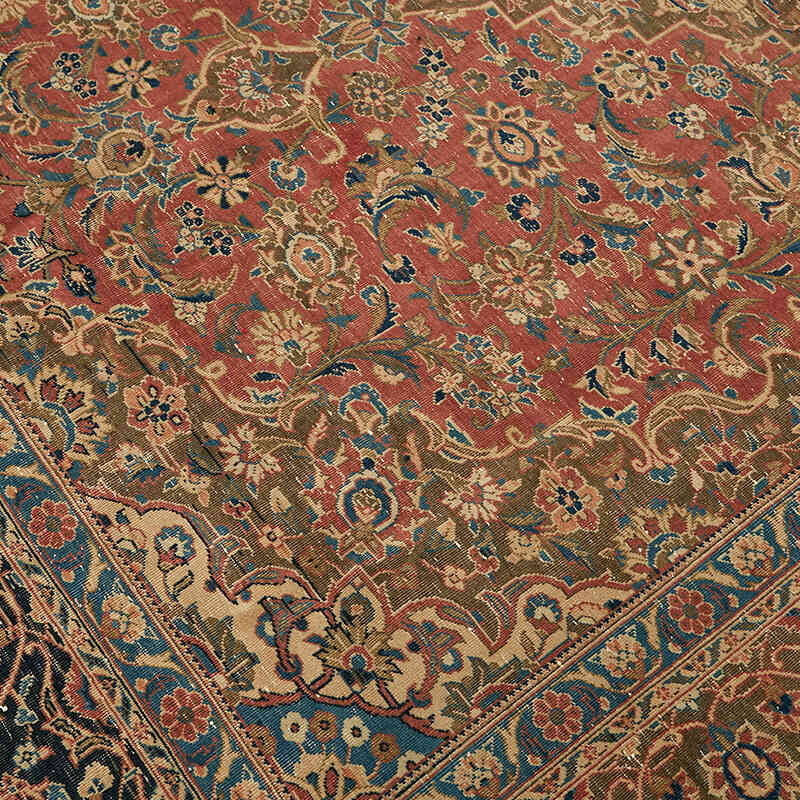 El Dokuma Vintage Halı - 241 cm x 322 cm - K0078431