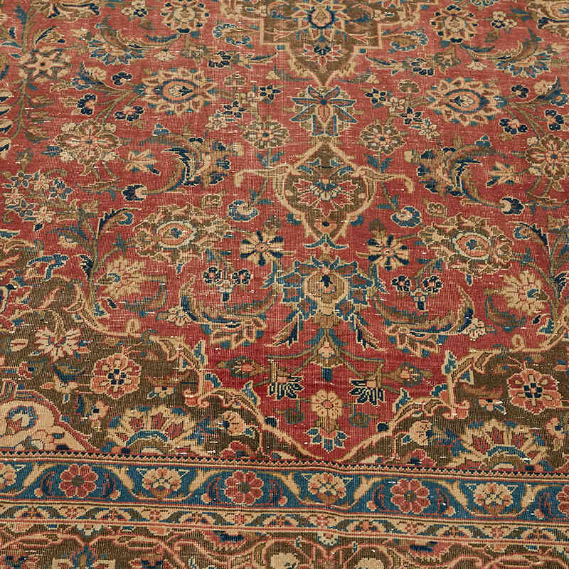 El Dokuma Vintage Halı - 241 cm x 322 cm - K0078431