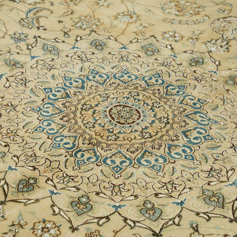Vintage Hand-Knotted Oriental Rug - 7' 11" x 11' 3" (95" x 135") - K0078434