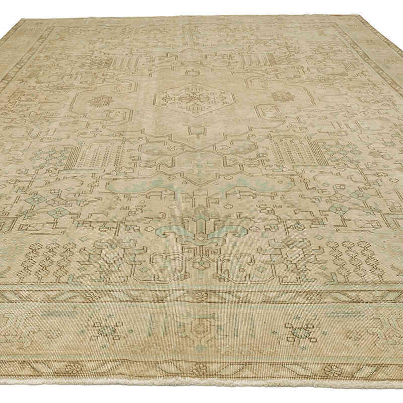 El Dokuma Vintage Halı - 298 cm x 395 cm - K0078439