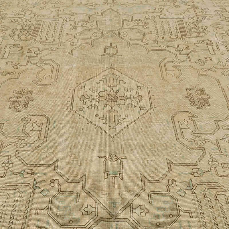 El Dokuma Vintage Halı - 298 cm x 395 cm - K0078439