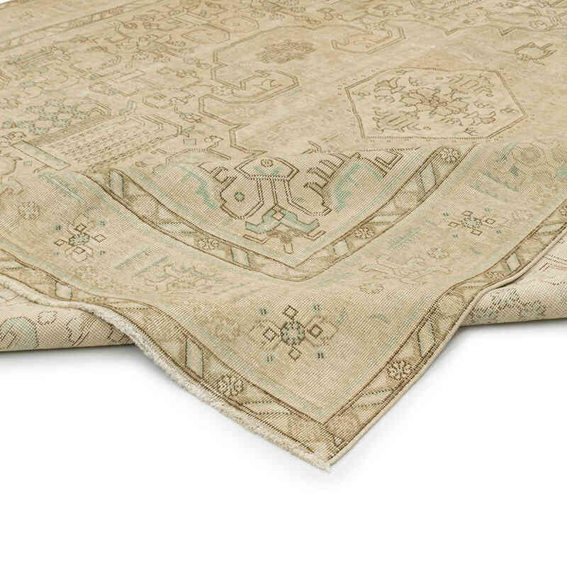 El Dokuma Vintage Halı - 298 cm x 395 cm - K0078439
