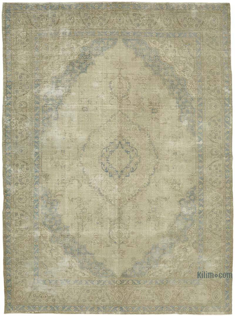El Dokuma Vintage Halı - 300 cm x 404 cm - K0078443