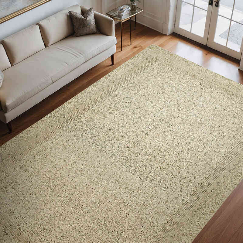 Alfombra Oriental Vintage Anudada a Mano - 242 cm x 359 cm - K0078449