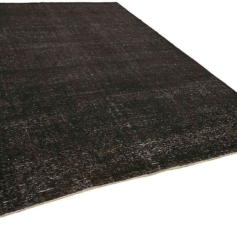 Overdyed Vintage Hand-knotted Oriental Rug - 9' 5" x 12' 4" (113" x 148") - K0078460