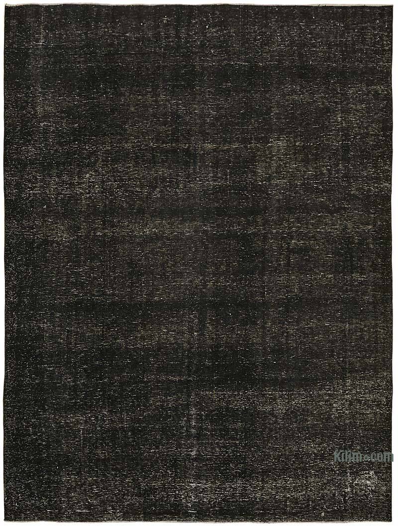 Overdyed Vintage Hand-knotted Oriental Rug - 9' 5" x 12' 4" (113" x 148") - K0078460