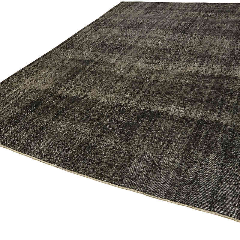 Overdyed Vintage El Dokuma Oryantal Halı - 286 cm x 365 cm - K0078462