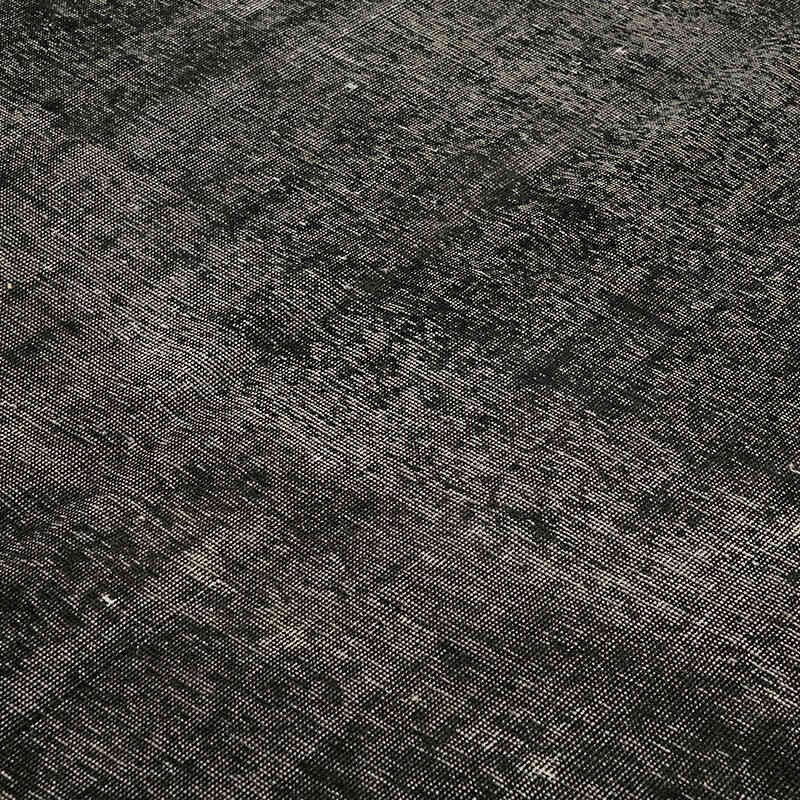 Overdyed Vintage El Dokuma Oryantal Halı - 286 cm x 365 cm - K0078462