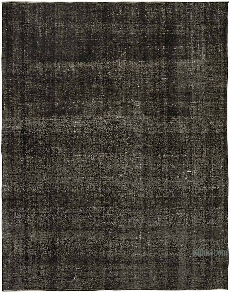 Overdyed Vintage El Dokuma Oryantal Halı - 286 cm x 365 cm - K0078462