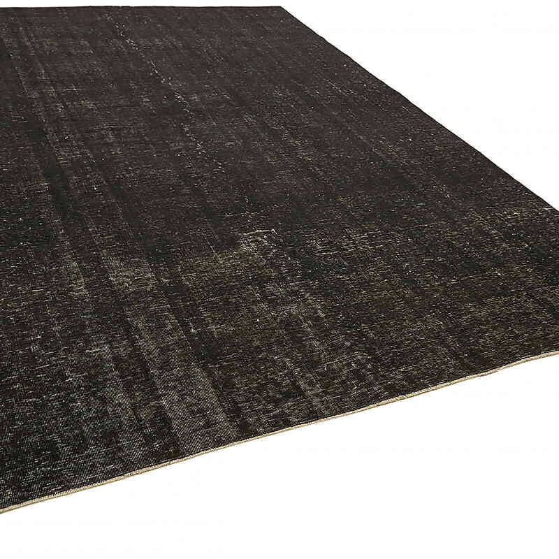 Overdyed Vintage Hand-knotted Oriental Rug - 9' 5" x 12' 6" (113" x 150") - K0078463