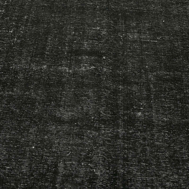 Overdyed Vintage El Dokuma Oryantal Halı - 286 cm x 367 cm - K0078465
