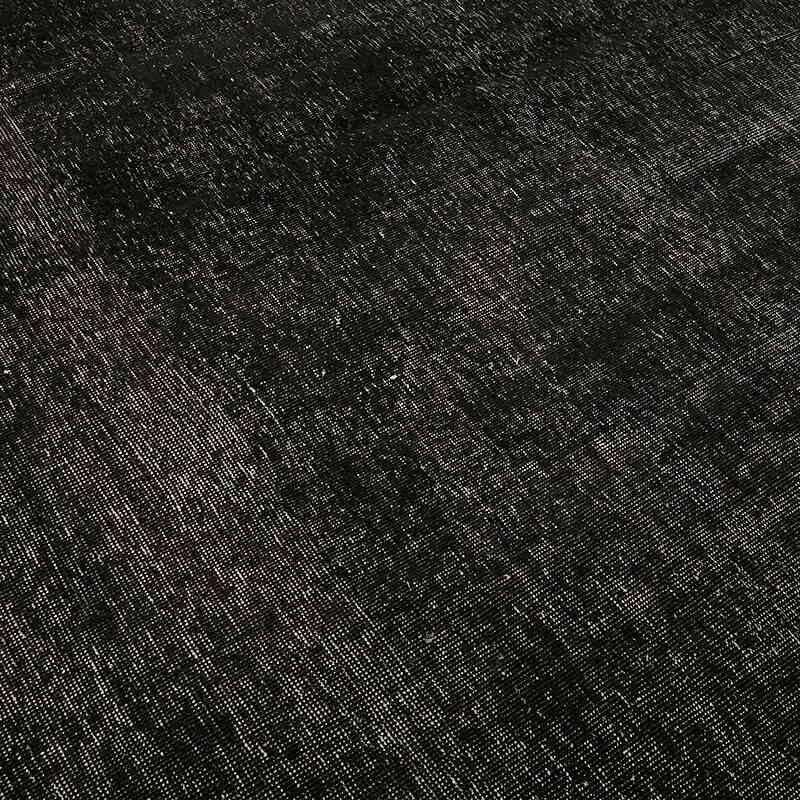 Overdyed Vintage El Dokuma Oryantal Halı - 293 cm x 380 cm - K0078468