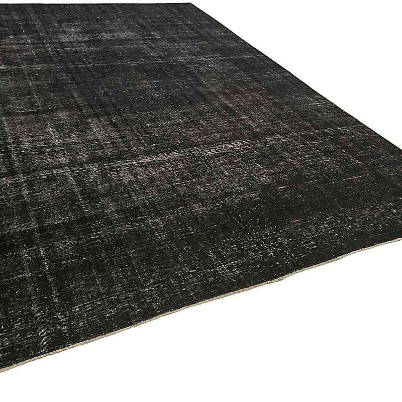Overdyed Vintage Hand-knotted Oriental Rug - 8' 11" x 12' 4" (107" x 148") - K0078469