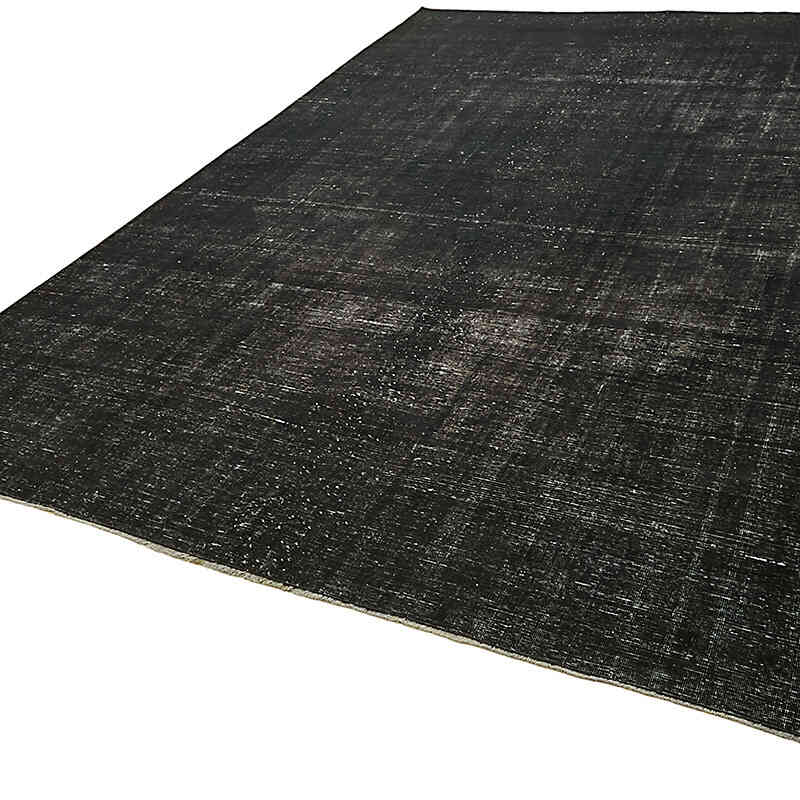 Overdyed Vintage Hand-knotted Oriental Rug - 8' 11" x 12' 4" (107" x 148") - K0078469
