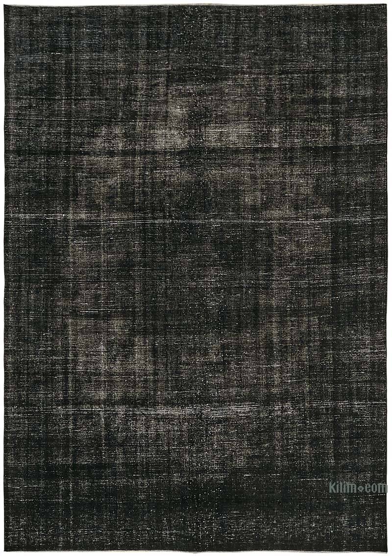 Overdyed Vintage Hand-knotted Oriental Rug - 8' 11" x 12' 4" (107" x 148") - K0078469