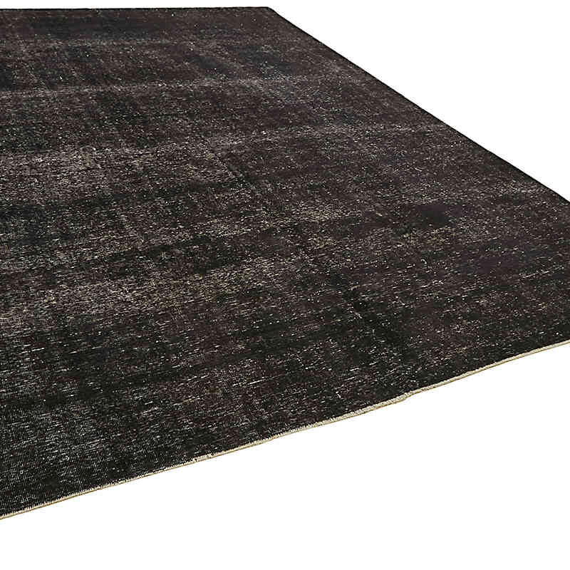 Overdyed Vintage Hand-knotted Oriental Rug - 9' 3" x 12' 3" (111" x 147") - K0078473