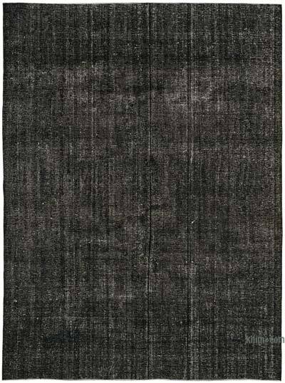 Overdyed Vintage El Dokuma Oryantal Halı - 278 cm x 368 cm