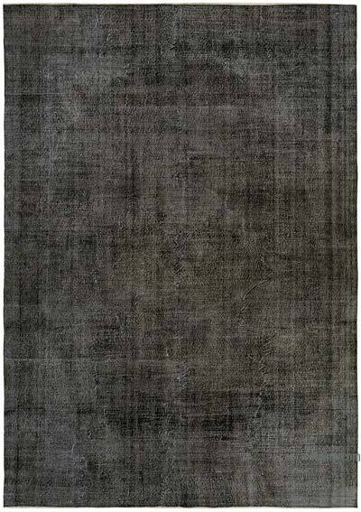 Overdyed Vintage El Dokuma Oryantal Halı - 292 cm x 410 cm