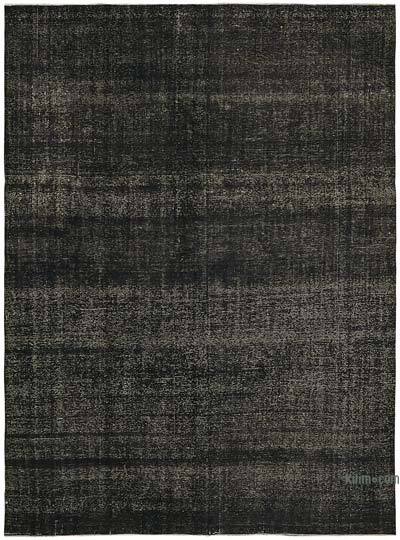 Overdyed Vintage El Dokuma Oryantal Halı - 295 cm x 396 cm
