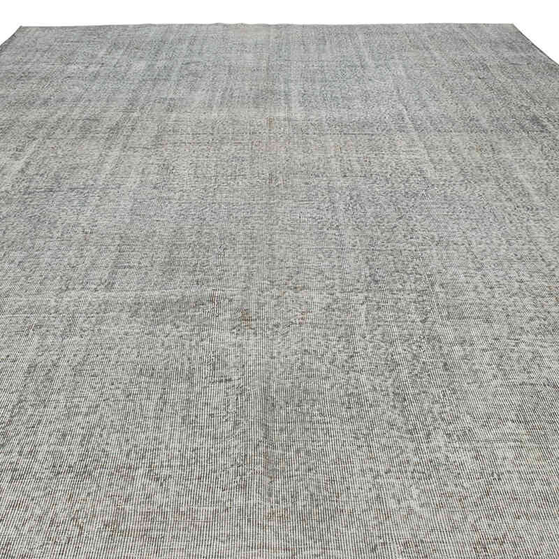 Overdyed Vintage Hand-knotted Oriental Rug - 9' 3" x 12' 5" (111" x 149") - K0078483