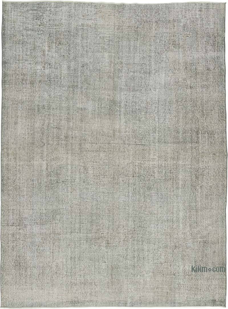 Overdyed Vintage Hand-knotted Oriental Rug - 9' 3" x 12' 5" (111" x 149") - K0078483