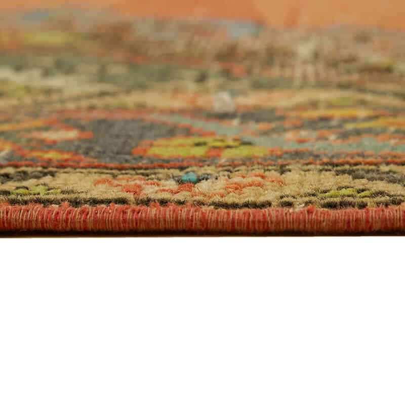 Alfombra Oriental Vintage Teñida a Mano Sobretintada - 298 cm x 400 cm - K0078484