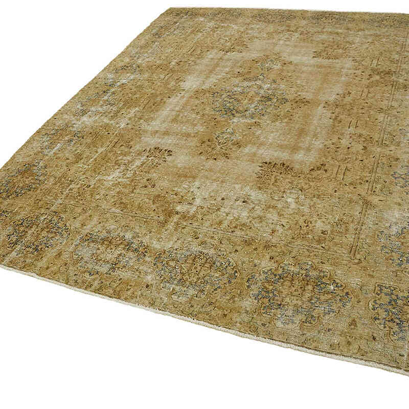 Overdyed Vintage Hand-knotted Oriental Rug - 9' 6" x 12' 3" (114" x 147") - K0078487