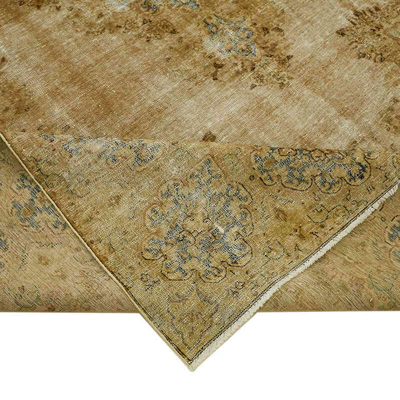 Overdyed Vintage Hand-knotted Oriental Rug - 9' 6" x 12' 3" (114" x 147") - K0078487