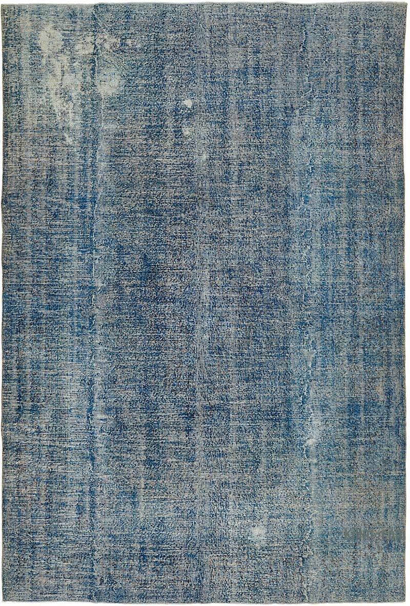 Alfombra Oriental Vintage Teñida a Mano Sobretintada - 245 cm x 361 cm - K0078490
