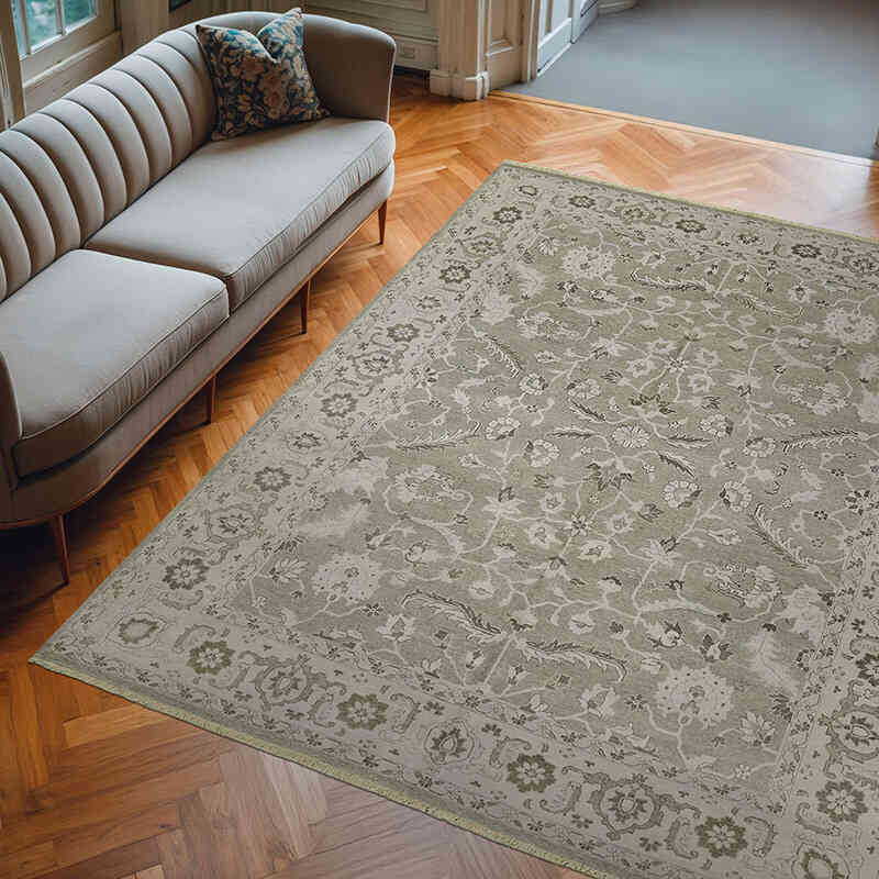 Nueva Alfombra Anudada a Mano - 242 cm x 301 cm - K0078507