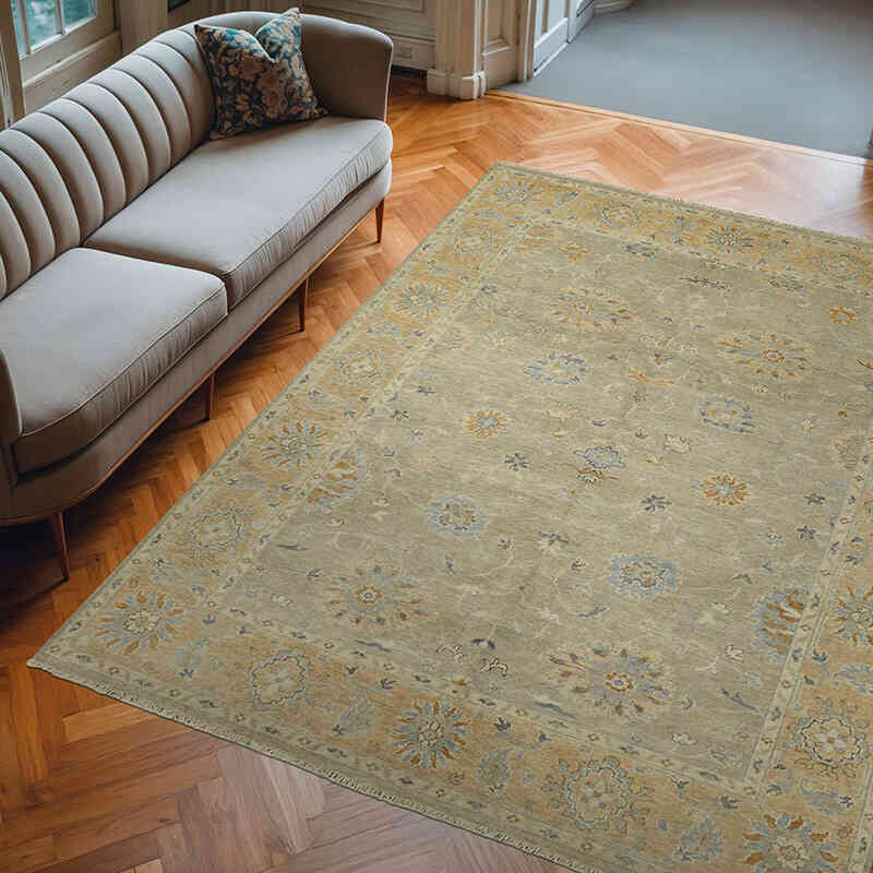 Nueva Alfombra Anudada a Mano - 243 cm x 307 cm - K0078508