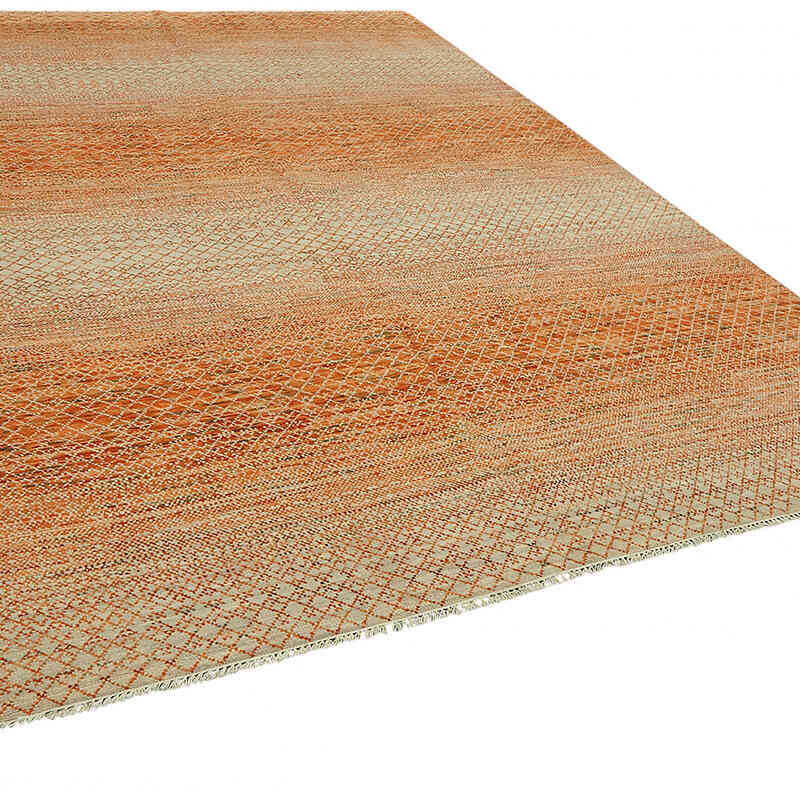 New Hand-Knotted Rug - 9' 1" x 12'  (109" x 144") - K0078528