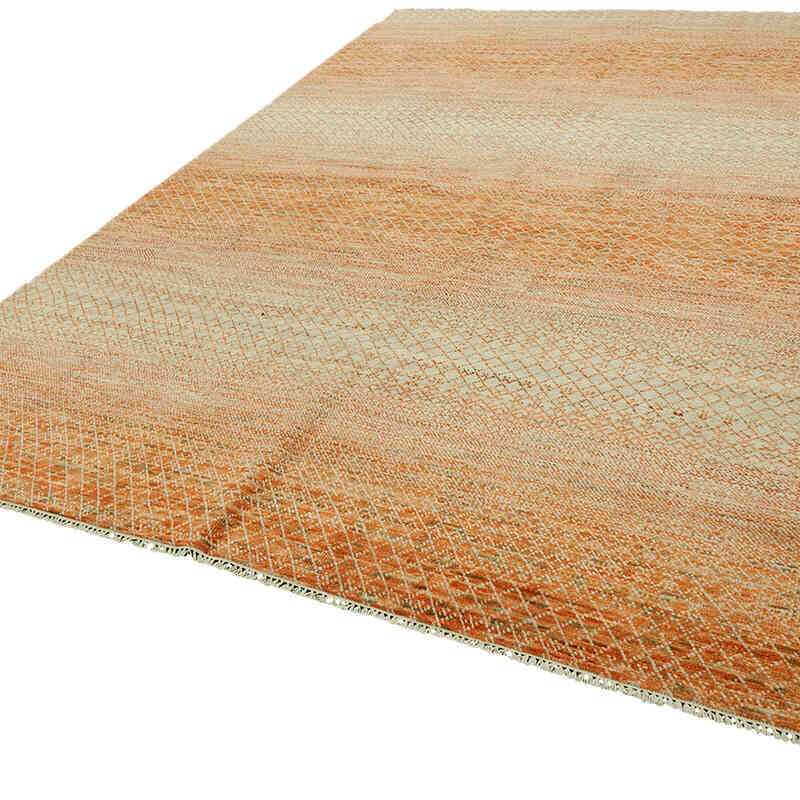 New Hand-Knotted Rug - 9' 1" x 12'  (109" x 144") - K0078528