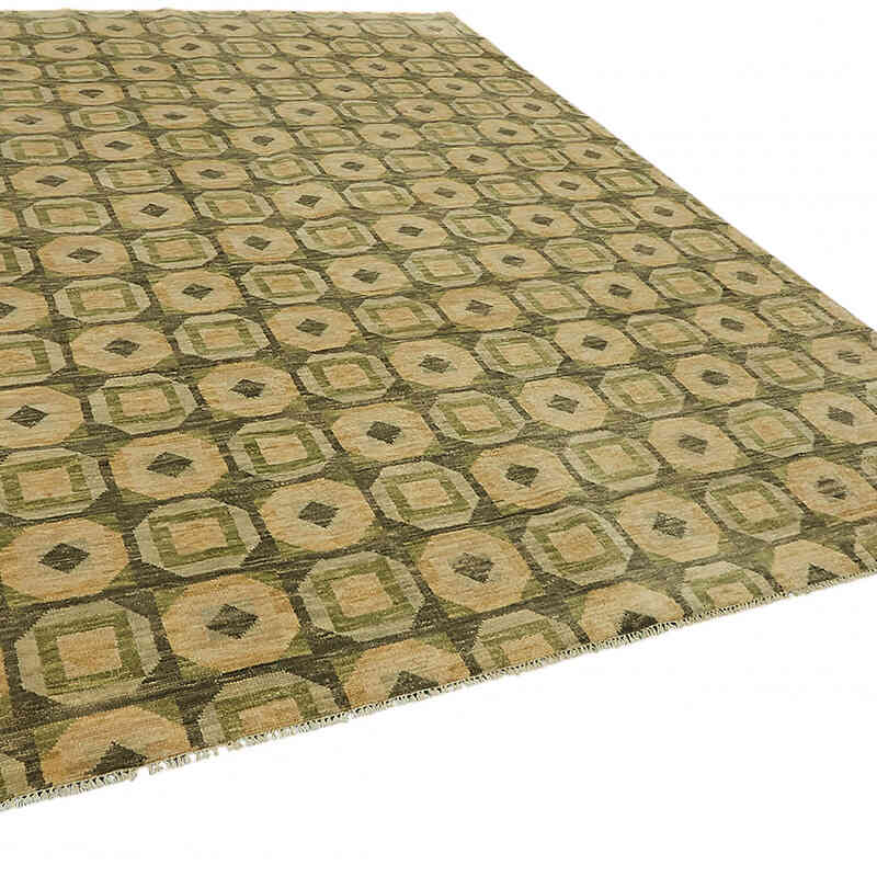 New Hand-Knotted Rug - 8' 11" x 11' 6" (107" x 138") - K0078530