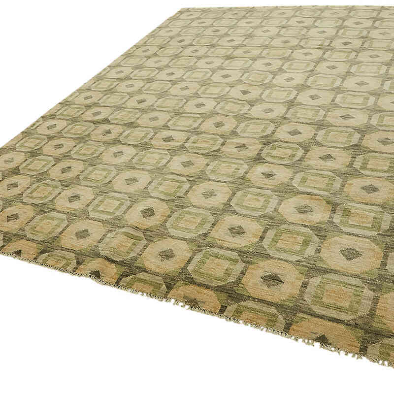 New Hand-Knotted Rug - 8' 11" x 11' 6" (107" x 138") - K0078530