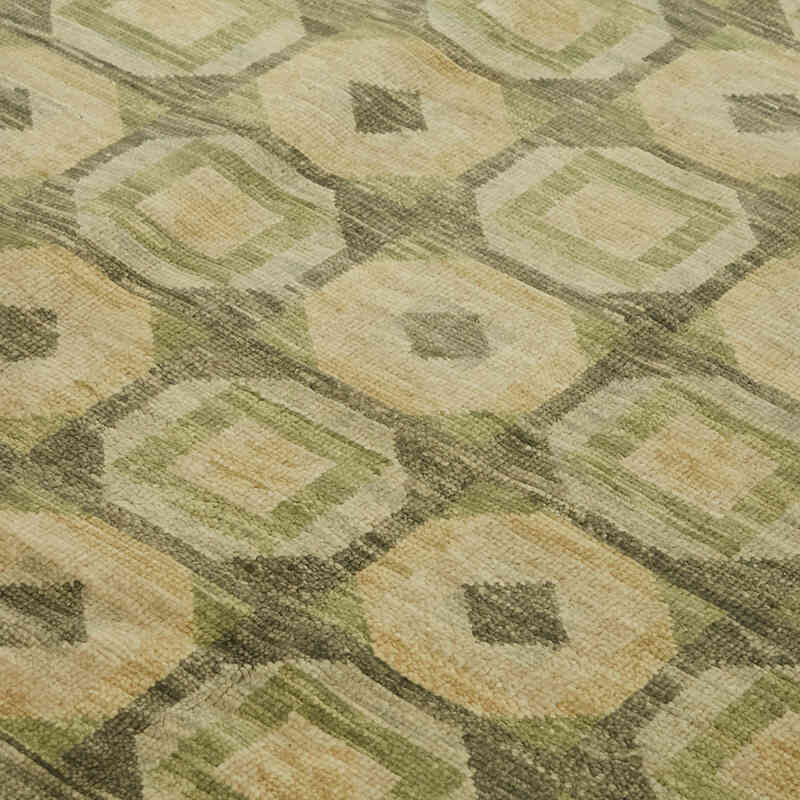 New Hand-Knotted Rug - 8' 11" x 11' 6" (107" x 138") - K0078530