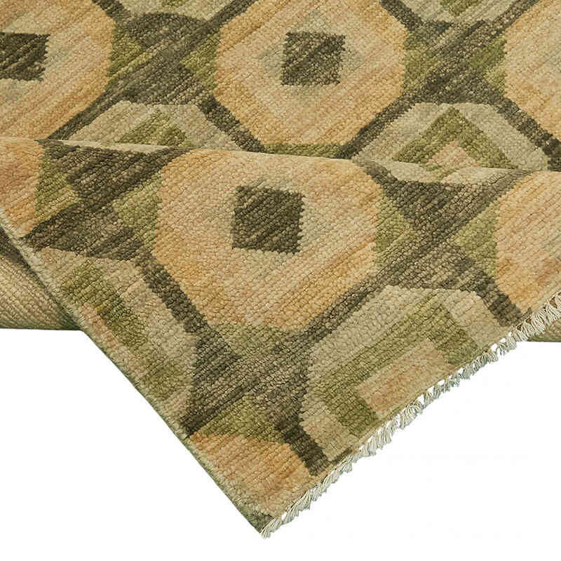 New Hand-Knotted Rug - 8' 11" x 11' 6" (107" x 138") - K0078530