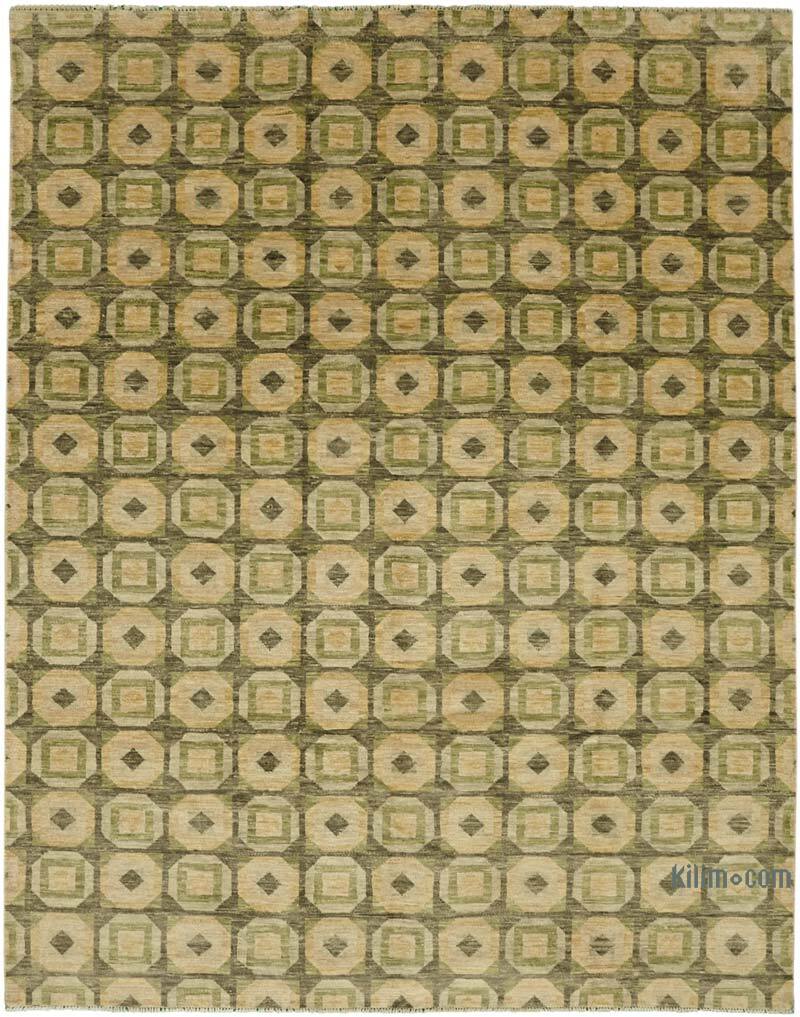 New Hand-Knotted Rug - 8' 11" x 11' 6" (107" x 138") - K0078530