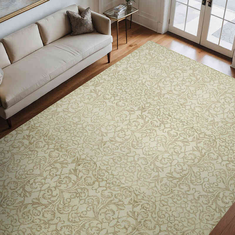 New Hand-Knotted Rug - 9'  x 12' 2" (108" x 146") - K0078531