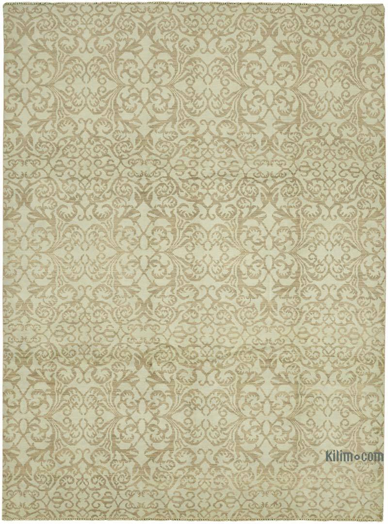New Hand-Knotted Rug - 9'  x 12' 2" (108" x 146") - K0078531