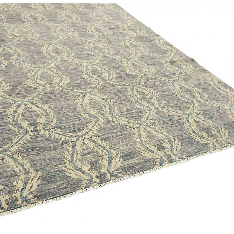 New Hand-Knotted Rug - 8' 11" x 12' 2" (107" x 146") - K0078574