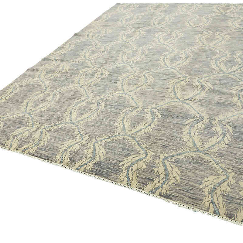 New Hand-Knotted Rug - 8' 11" x 12' 2" (107" x 146") - K0078574