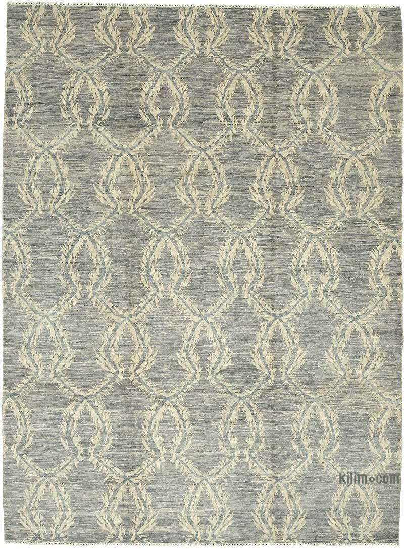 New Hand-Knotted Rug - 8' 11" x 12' 2" (107" x 146") - K0078574