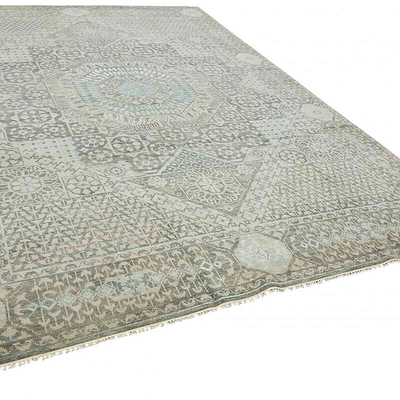 New Hand-Knotted Rug - 9' 1" x 12' 3" (109" x 147") - K0078589