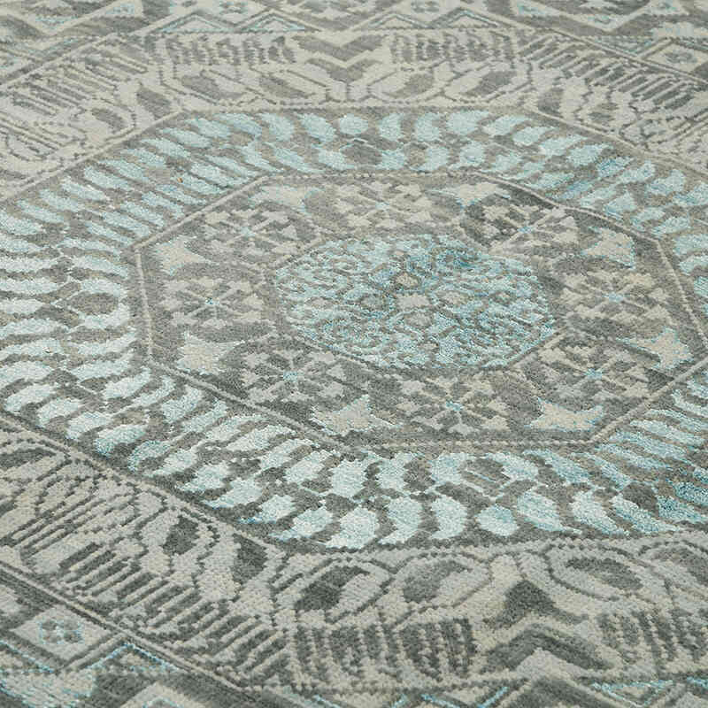 New Hand-Knotted Rug - 9' 1" x 12' 3" (109" x 147") - K0078589