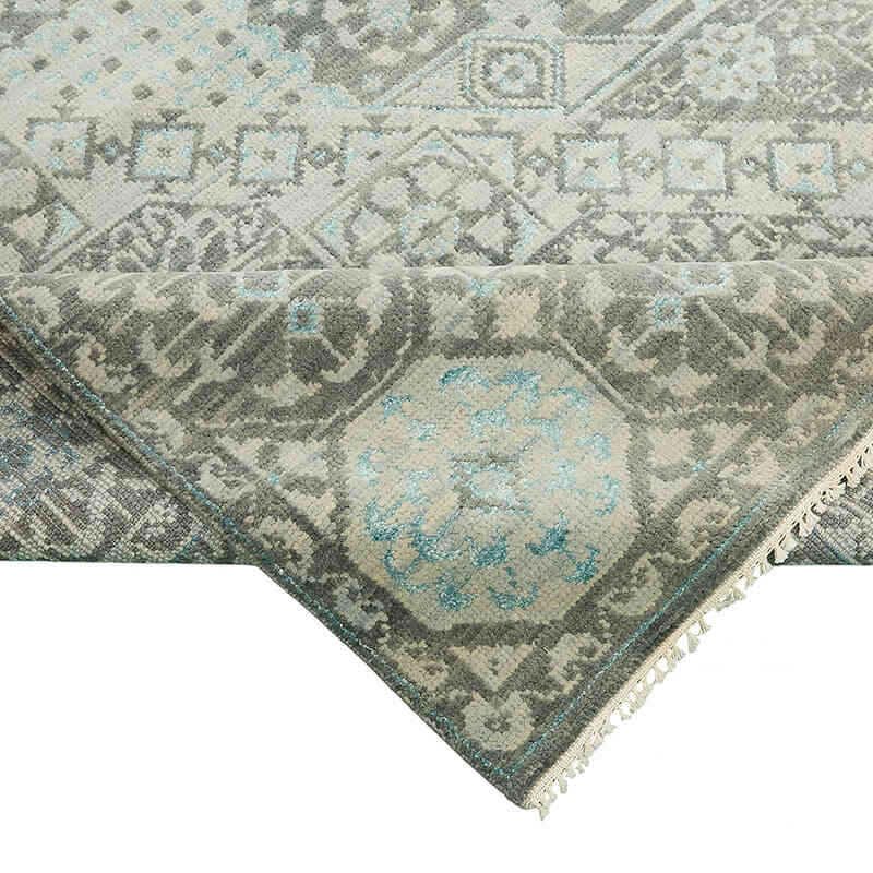 New Hand-Knotted Rug - 9' 1" x 12' 3" (109" x 147") - K0078589