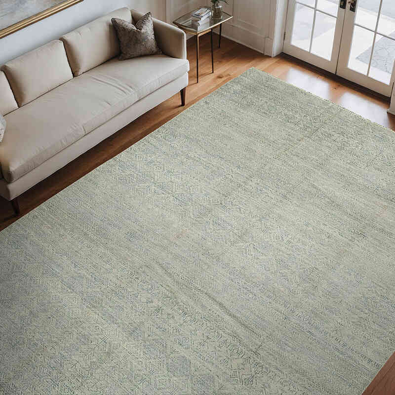 New Hand-Knotted Rug - 8' 10" x 11' 7" (106" x 139") - K0078592