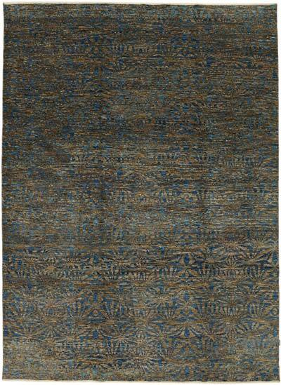 New Hand-Knotted Rug - 8' 10" x 12' 2" (106" x 146")